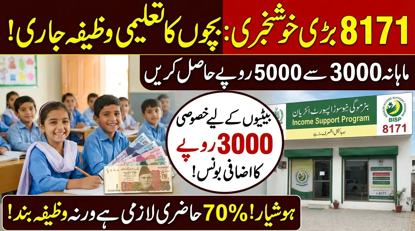 Benazir Taleemi Wazaaif Program 2026 Who Can Apply and How