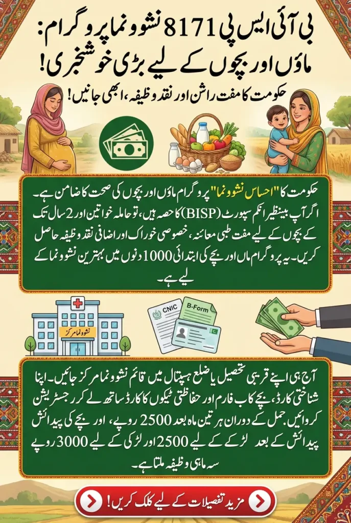 BISP 8171 Nashunuma Program 2026 Documents Required and Registration Centers