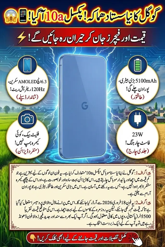 Google Unveils Budget Pixel 10a with Clean Design and Early Release