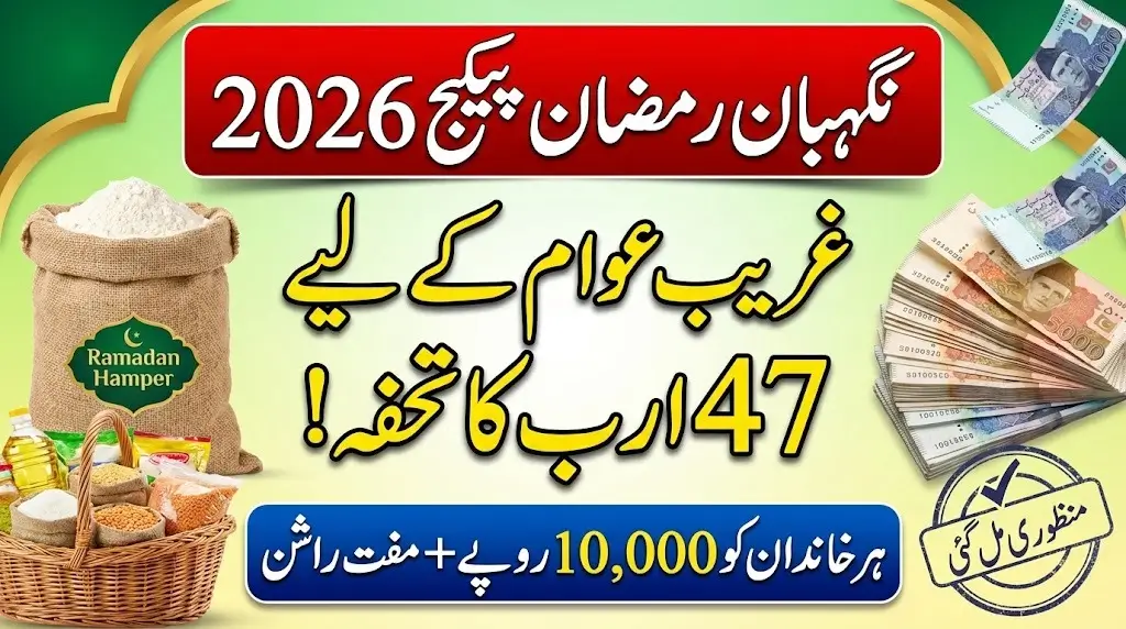 How to apply for Maryam Nawaz Nigahban Ramadan Package 2026 for 4.2 Million Families