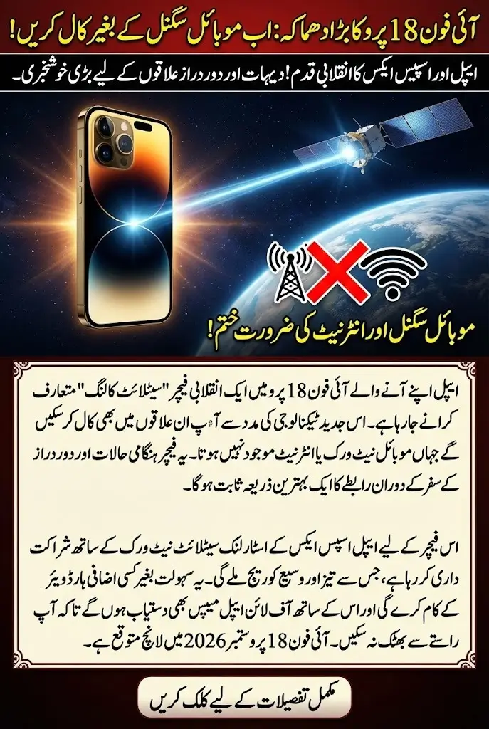 iPhone 18 Pro Could Use Starlink for Satellite Calls and App Integration